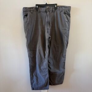 Carhartt Relaxed Fit Work Pants | Gray | Men's 46x32